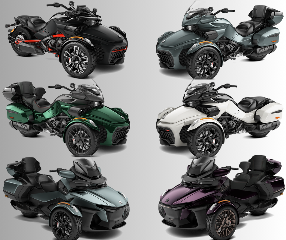 Modèles Can-Am Spyder 2025